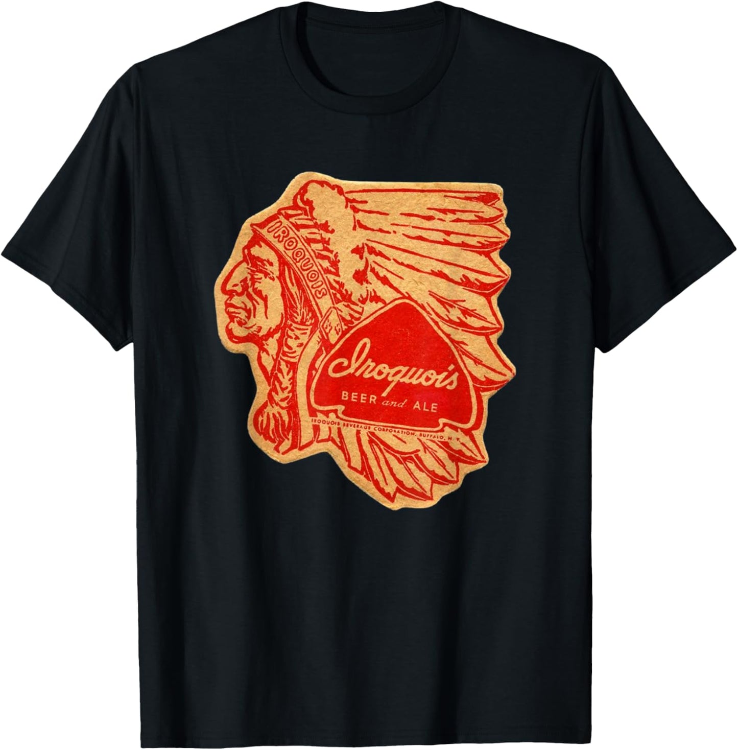 Iroquois Beer and Ale for Home Brewer T-Shirt - T-Shirt | Black