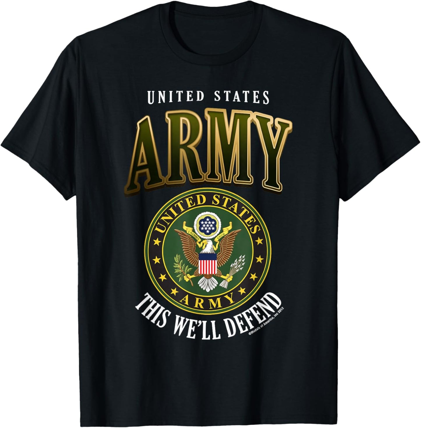 United States Army This We’ll Defend T-Shirt - T-Shirt | Black