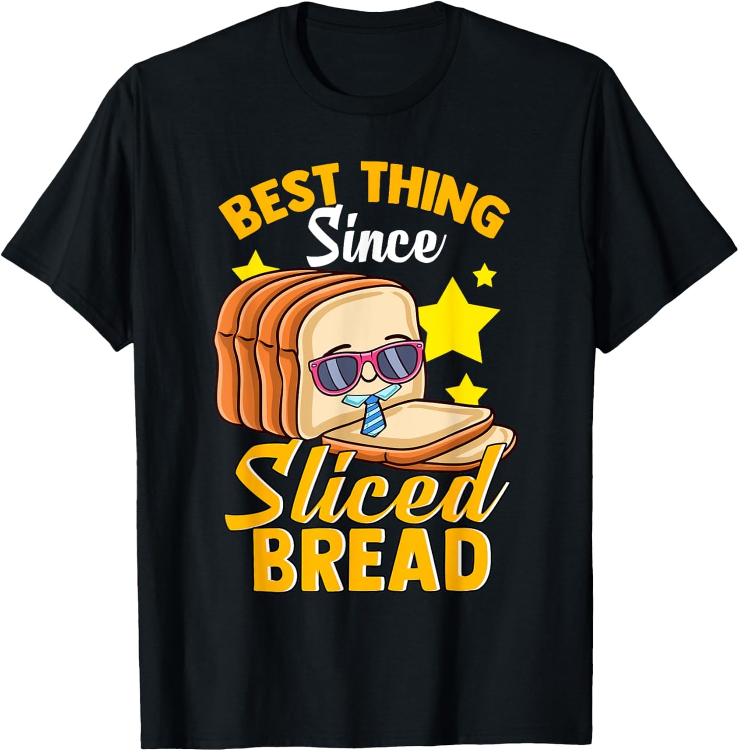 Funny Best Thing Since Sliced Bread Breadmaker Sourdough T-Shirt - T-Shirt | Black