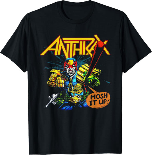 Anthrax - I Am The Law Mosh Small T-Shirt - T-Shirt | Black