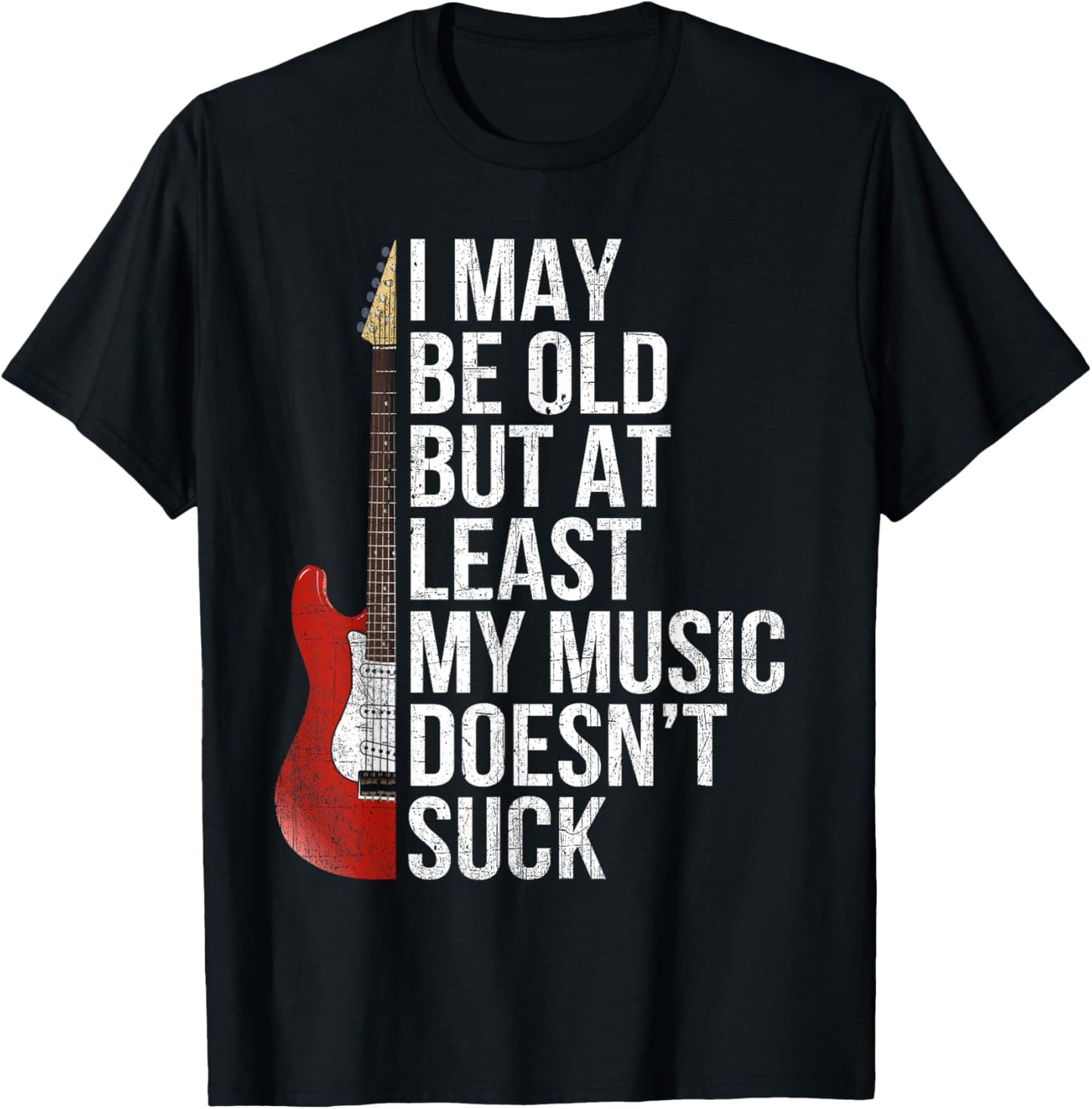 I can be old, but at least my music does not suck co T-Shirt - T-Shirt | Black