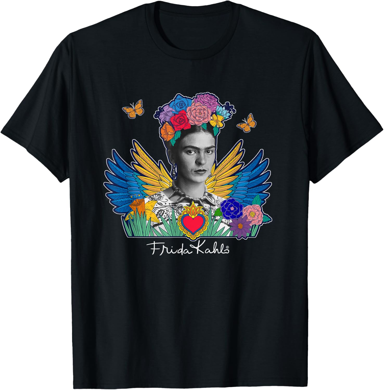 Frida Kahlo - Variety of items T-Shirt - T-Shirt | Black