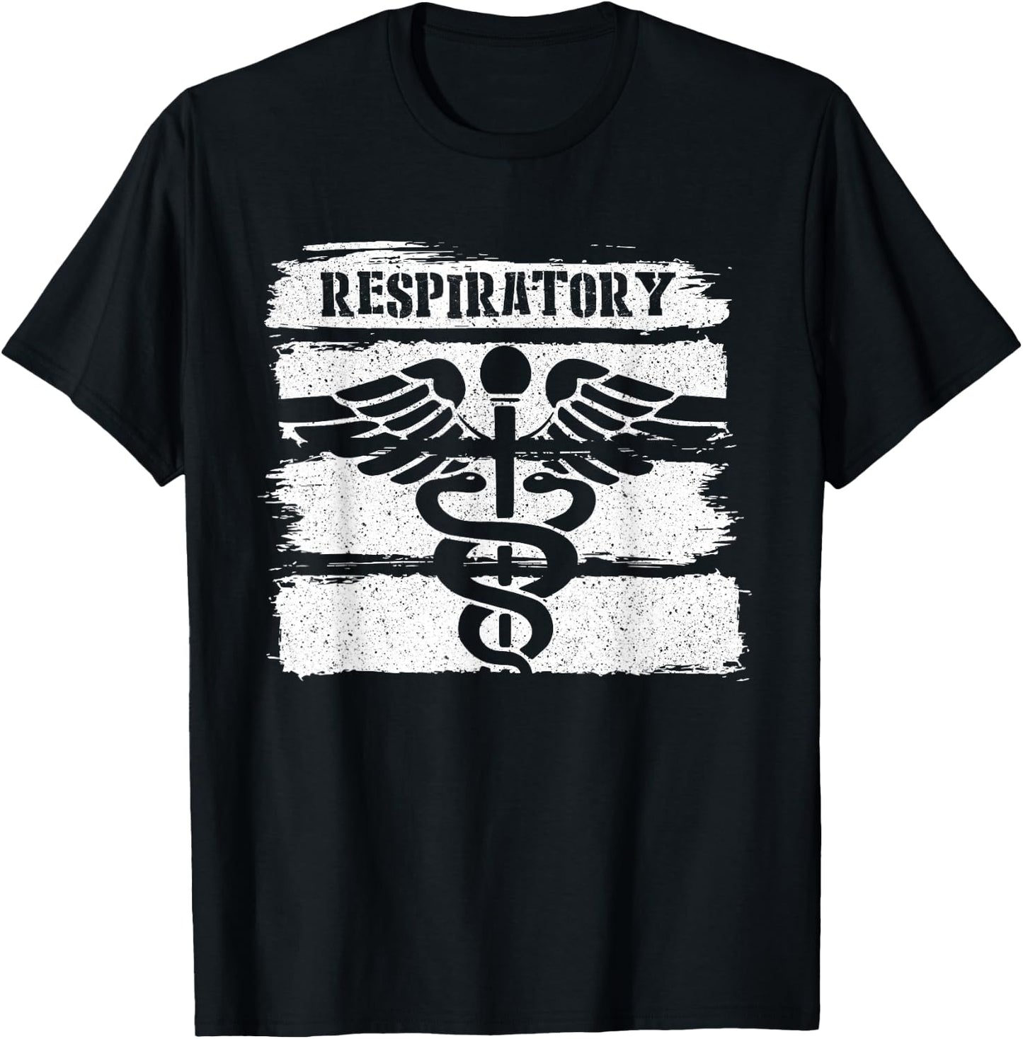 Respiratory Therapist - Respiratory Therapy RT Lung Doctor T-Shirt - T-Shirt | Black