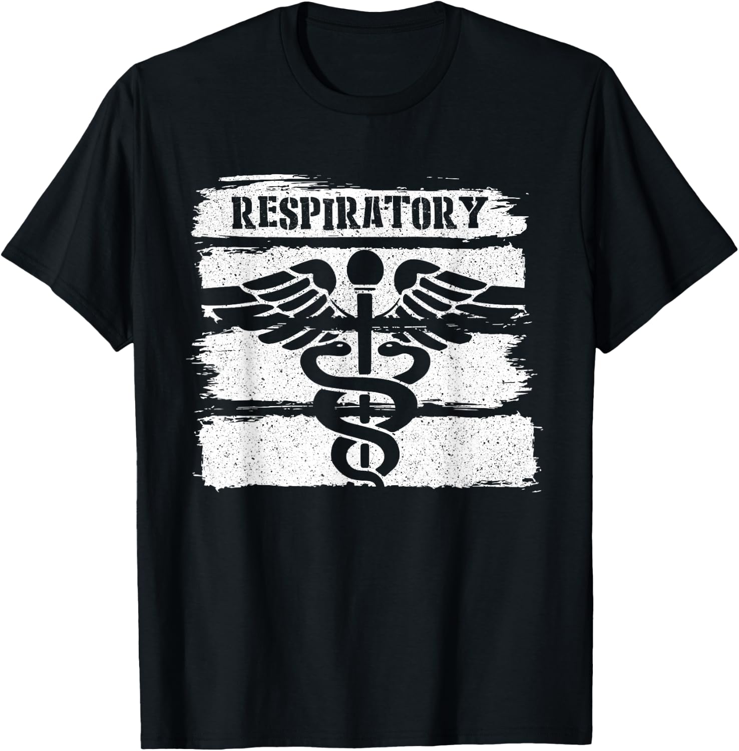 Respiratory Therapist - Respiratory Therapy RT Lung Doctor T-Shirt - T-Shirt | Black