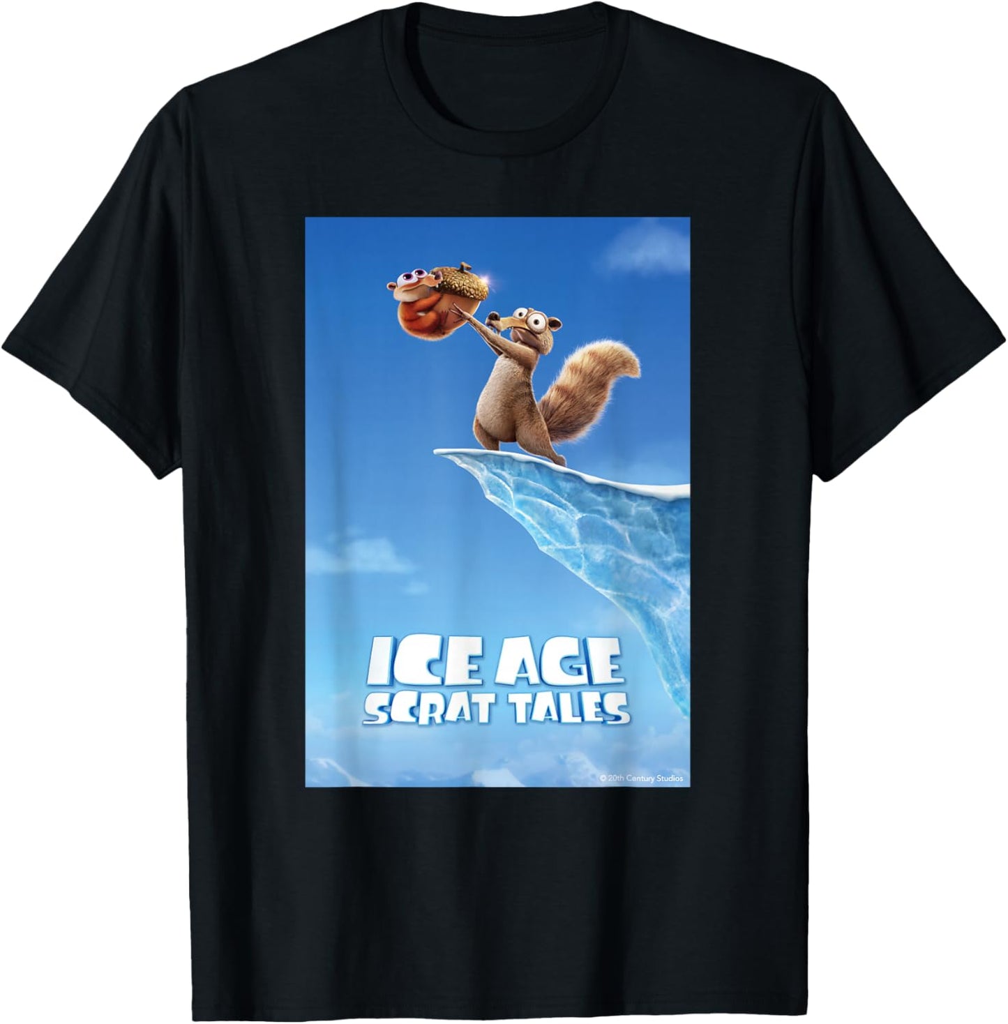 Ice Age: Scrat Tales Poster T-Shirt - T-Shirt | Black