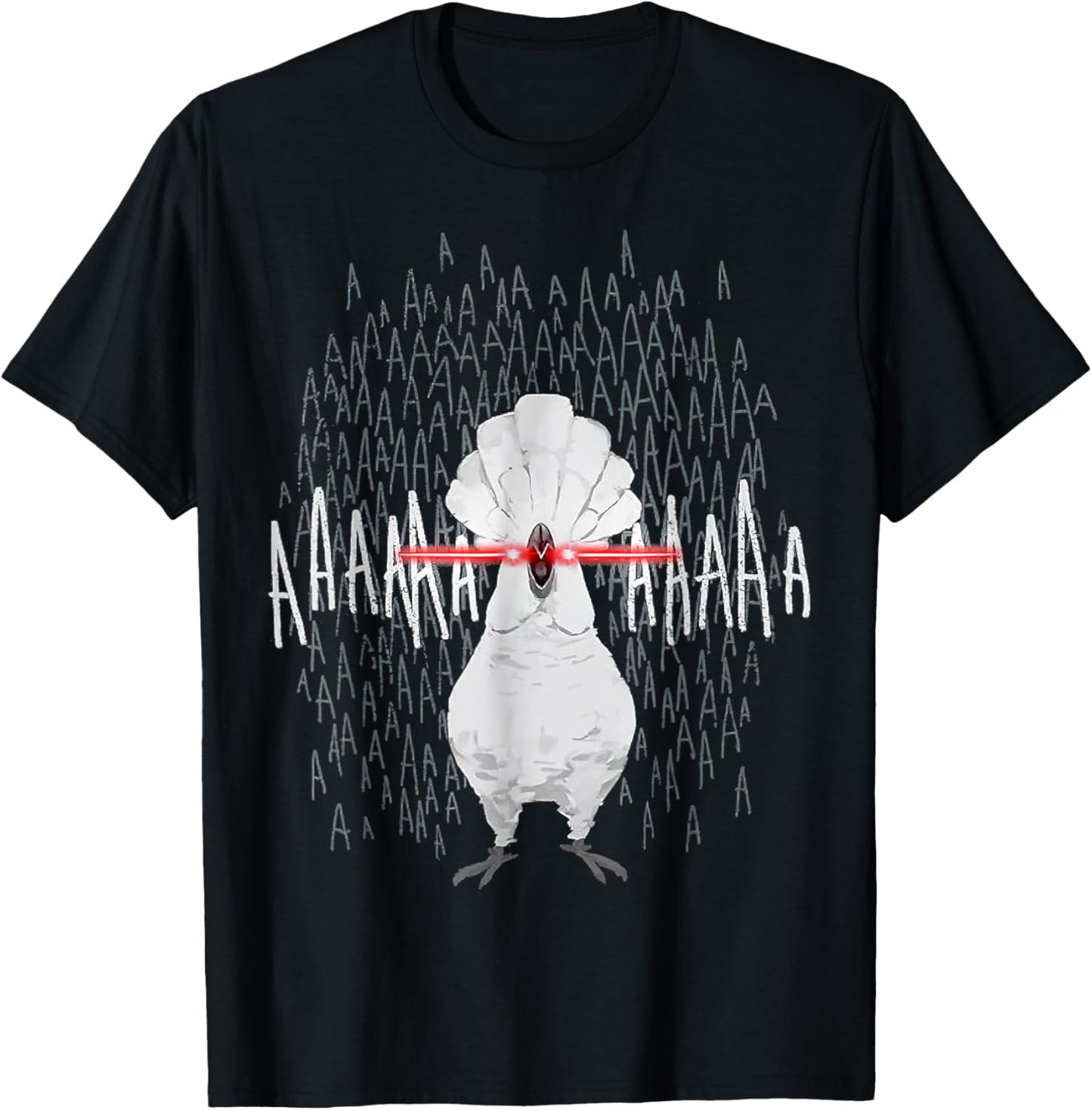 Extra Evil Screaming Cockatoo T-Shirt - T-Shirt | Black