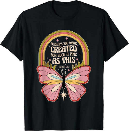 Christian Religious Esther 4 14 T-Shirt - T-Shirt | Black