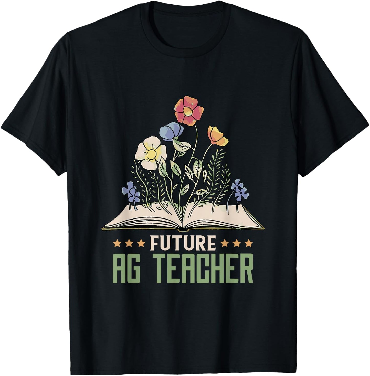 AG Teacher Future Farmer Agriculture Teacher T-Shirt - T-Shirt | Black