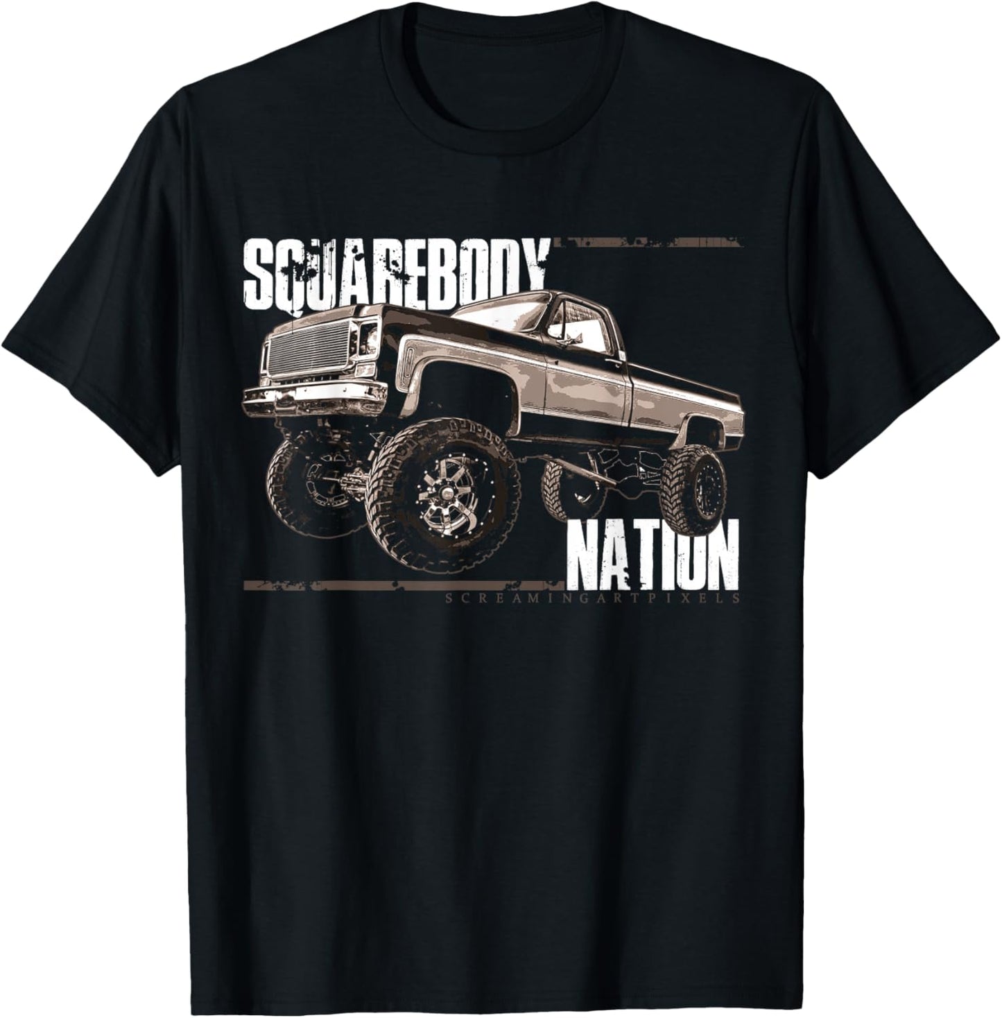 Squarebody Classic Square body T-Shirt - T-Shirt | Black