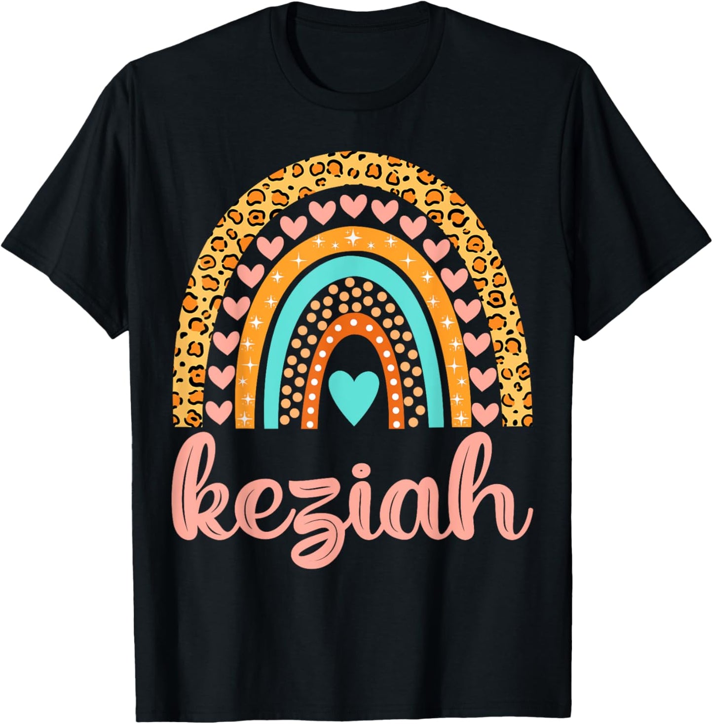 Keziah Keziah Name Birthday Shirt Gift T-Shirt - T-Shirt | Black