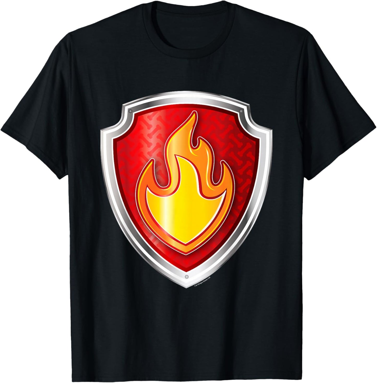 PAW Patrol Marshall Badge T-Shirt - T-Shirt | Black