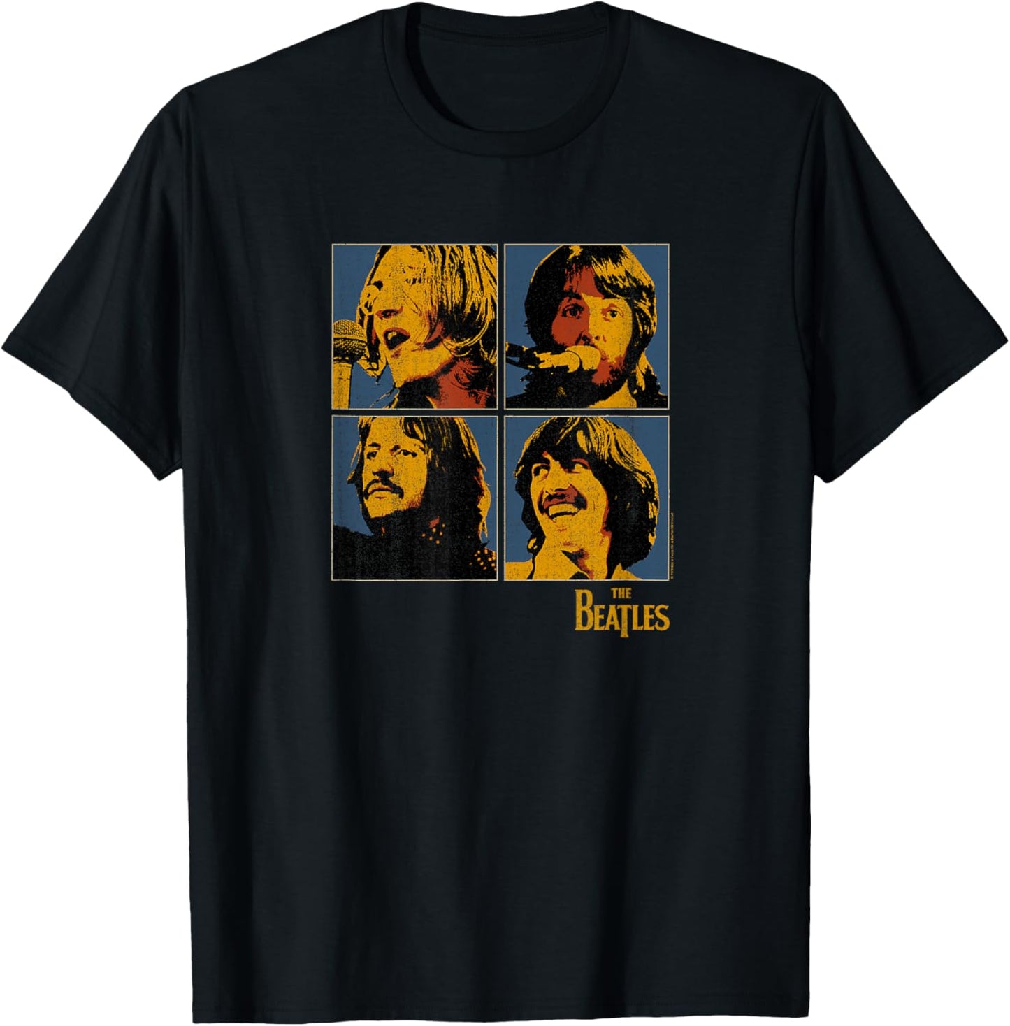 The Beatles Music - Let it Be T-Shirt - T-Shirt | Black