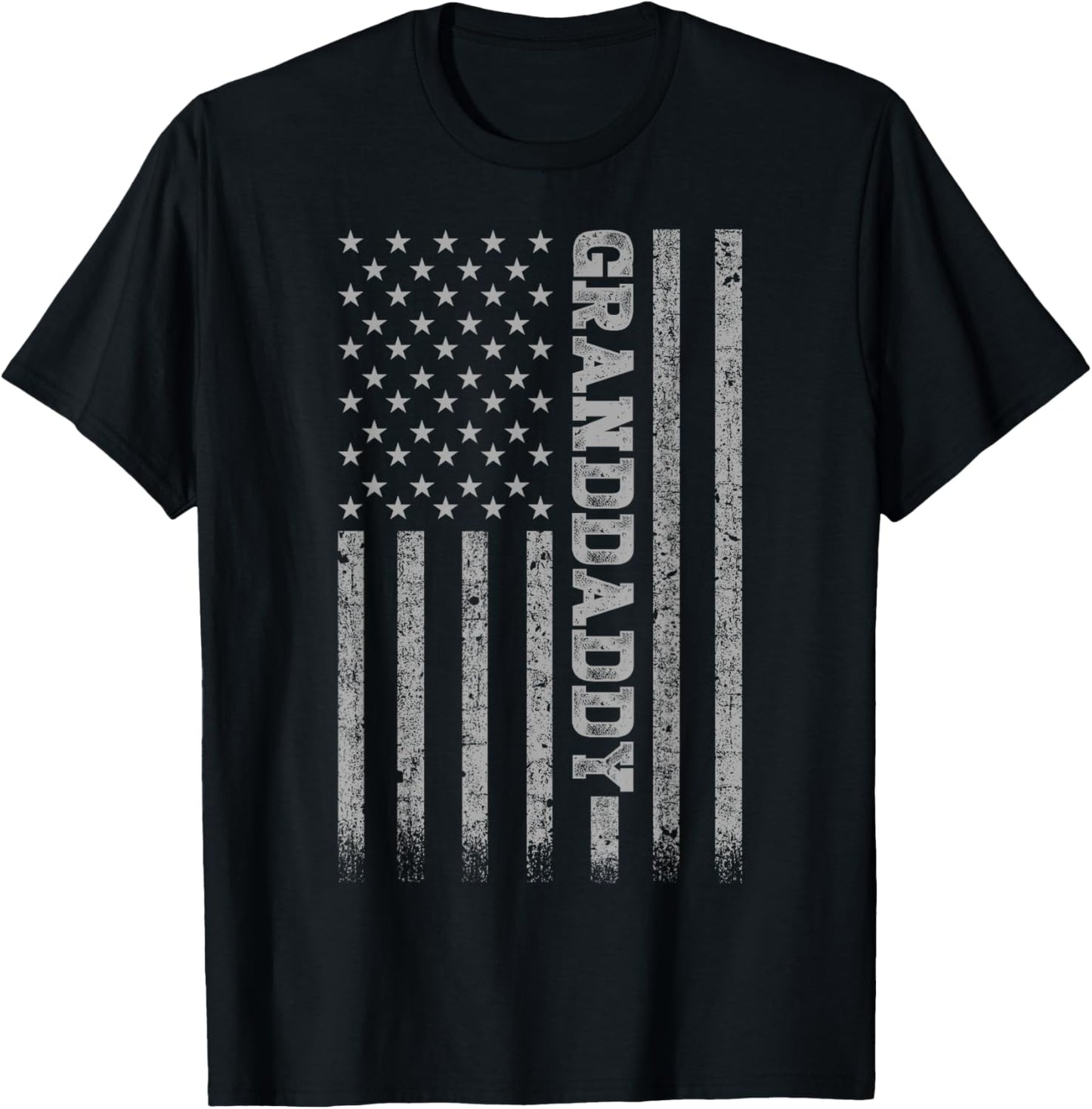 Granddaddy American Flag T-Shirt - T-Shirt | Black