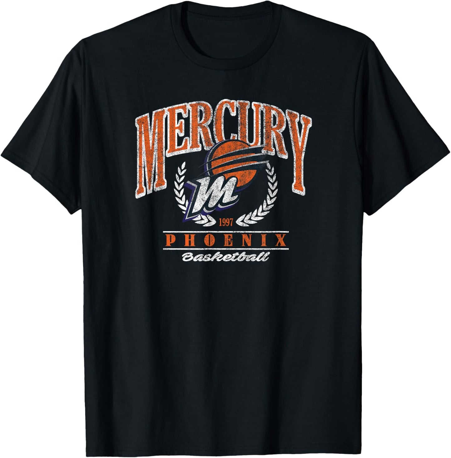 WNBA Phoenix Mercury Top Class T-Shirt - T-Shirt | Black