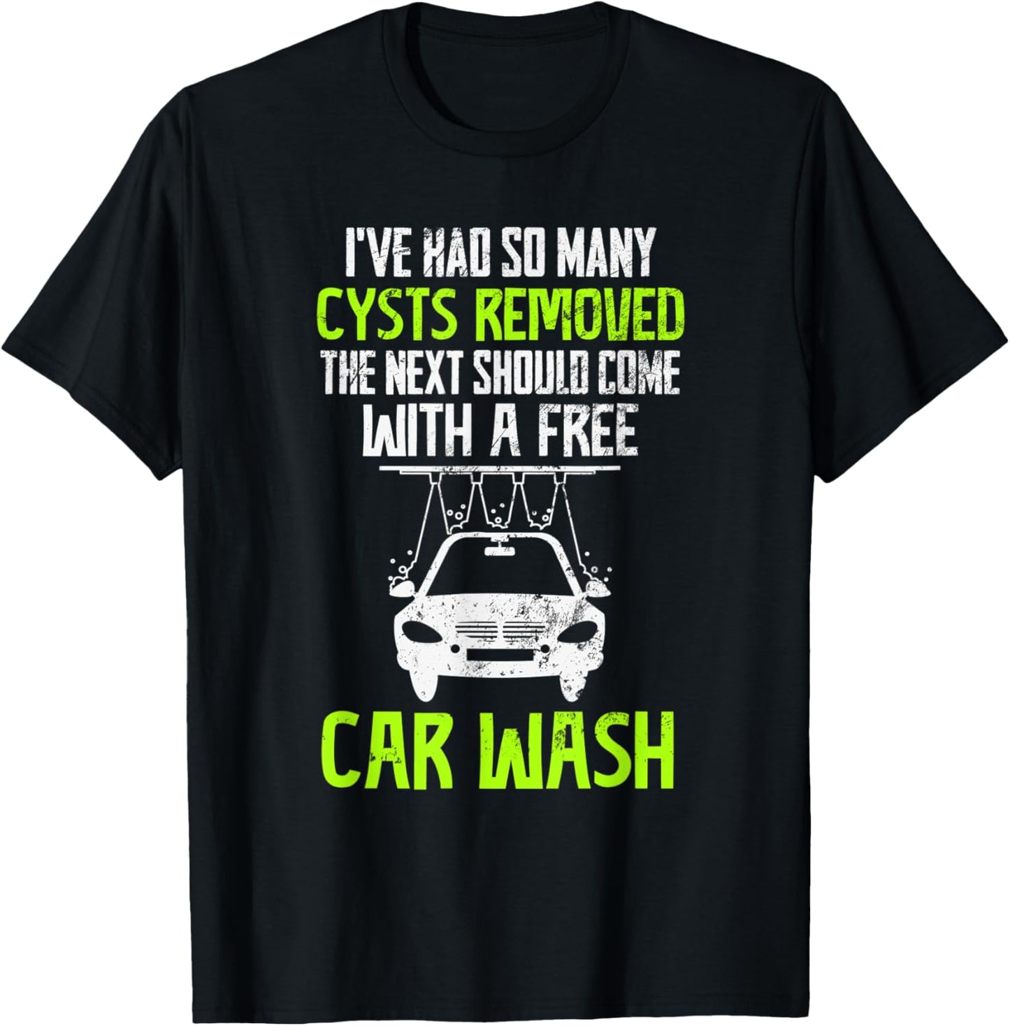 Cyst Awareness Funny Cyst Removal Surgery Recovery T-Shirt - T-Shirt | Black