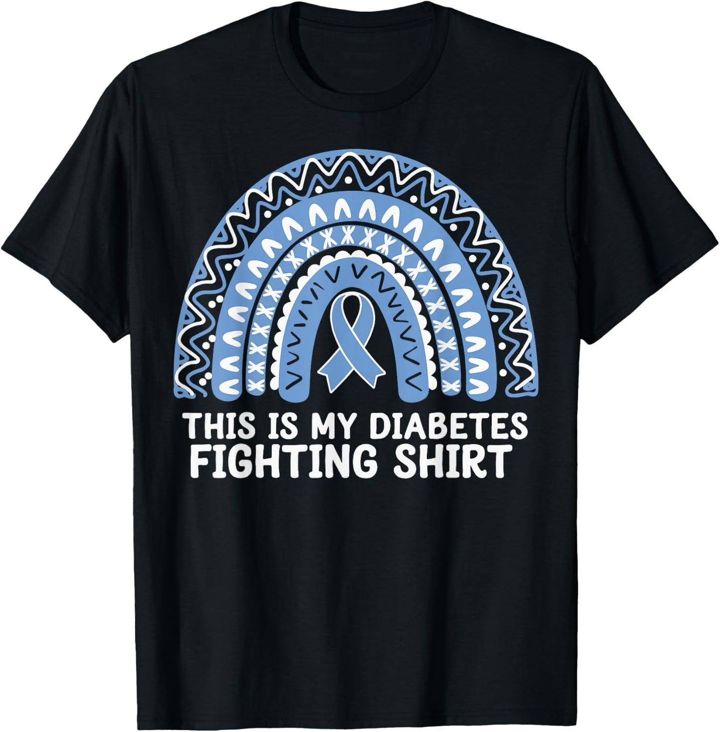 This Is My Diabetes Fighting T-Shirt - T-Shirt | Black