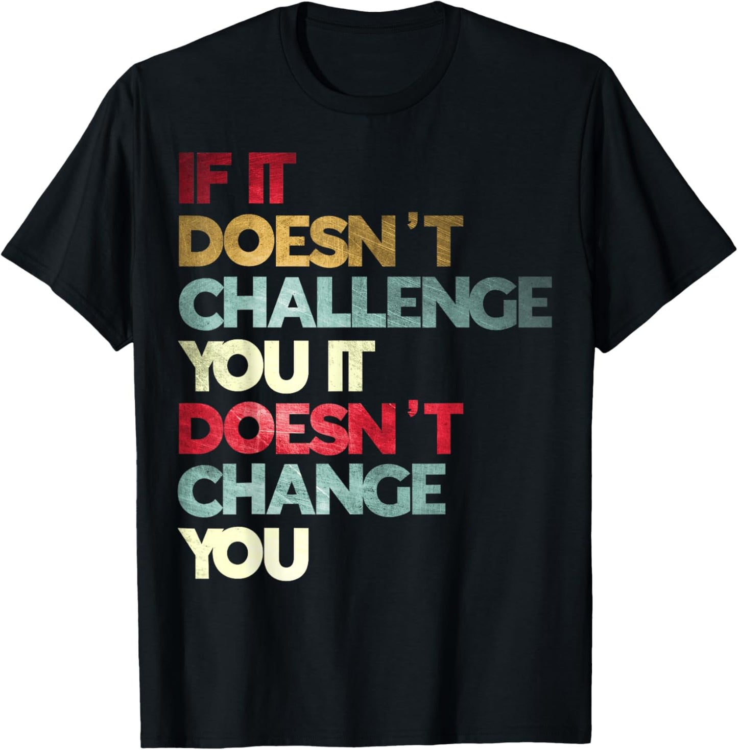 Gym Quote Clothing Women's Classic Fit Black Gym Motivation T-Shirt - T-Shirt | Black