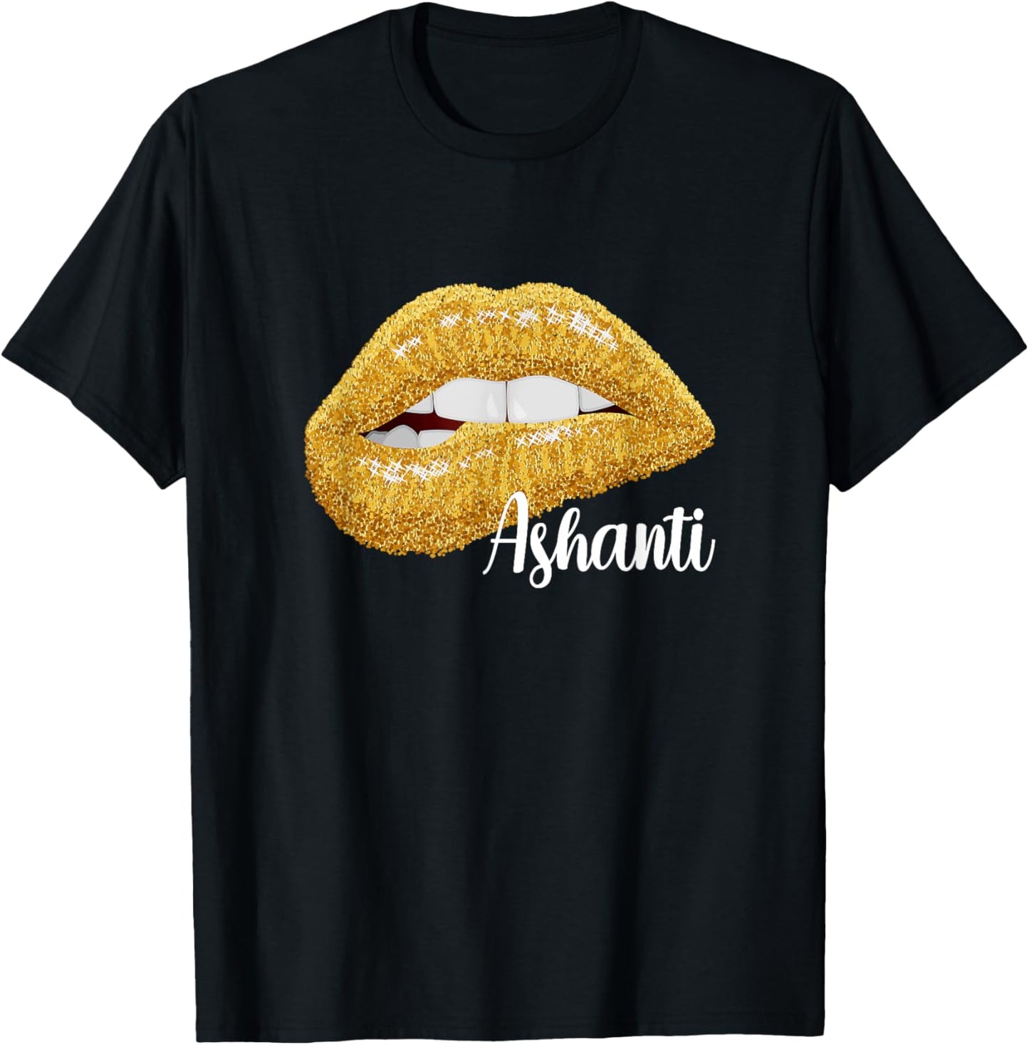 Ashanti First Name Gift T-Shirt - T-Shirt | Black