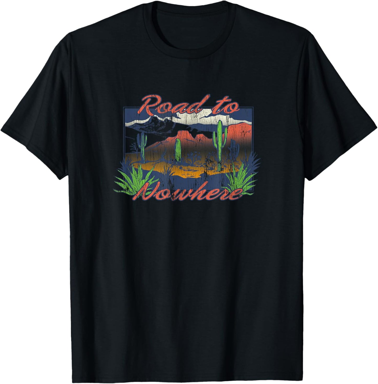 Road to Nowhere T-Shirt - T-Shirt | Black