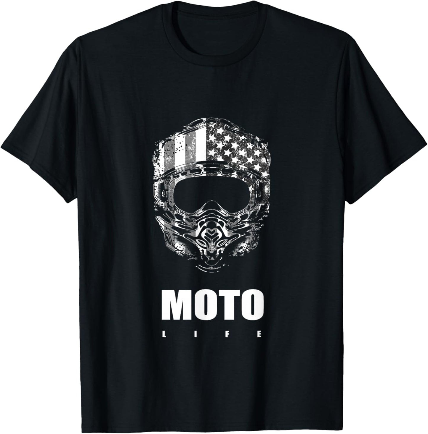 Dirt Bike Motocross Apparel - Motocross Dirt Bike T-Shirt - T-Shirt | Black