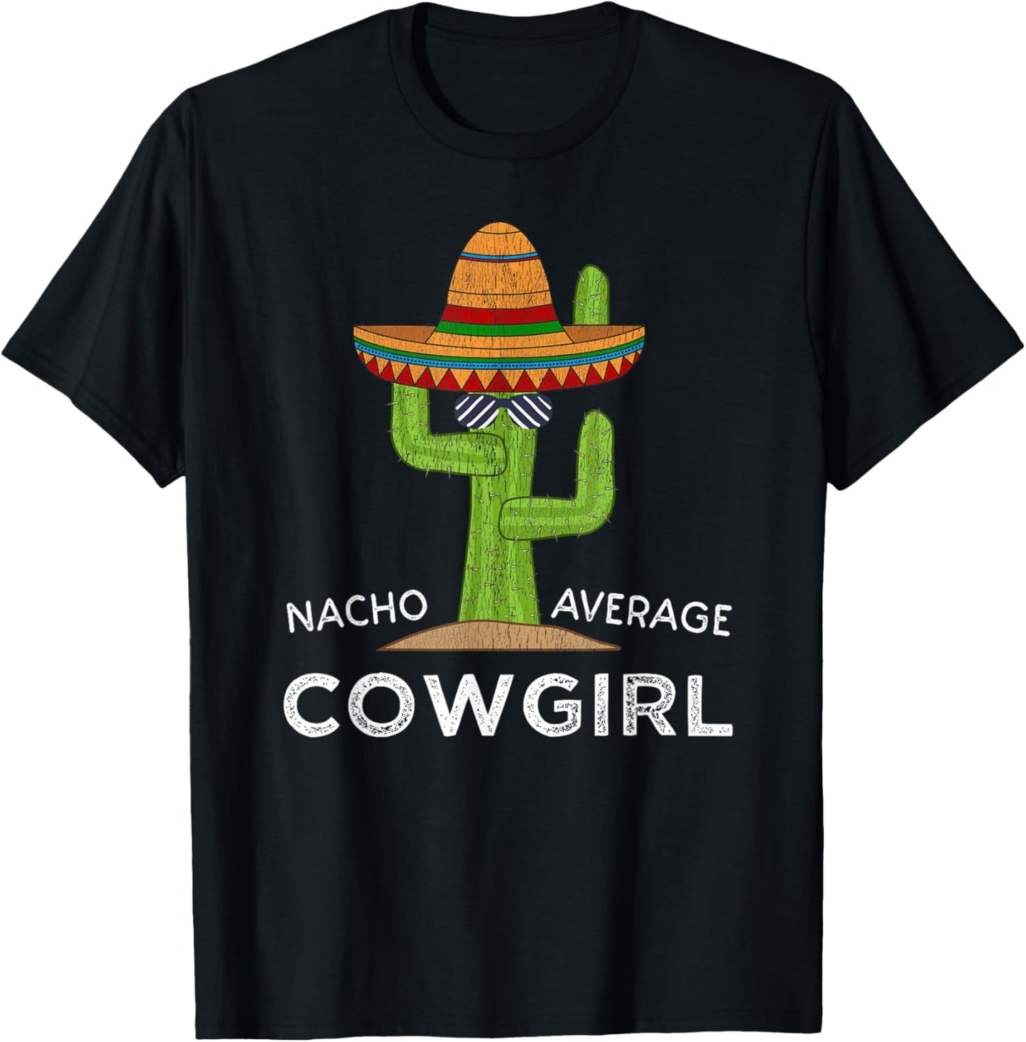 Cute Funny Cowgirl T-Shirt - T-Shirt | Black