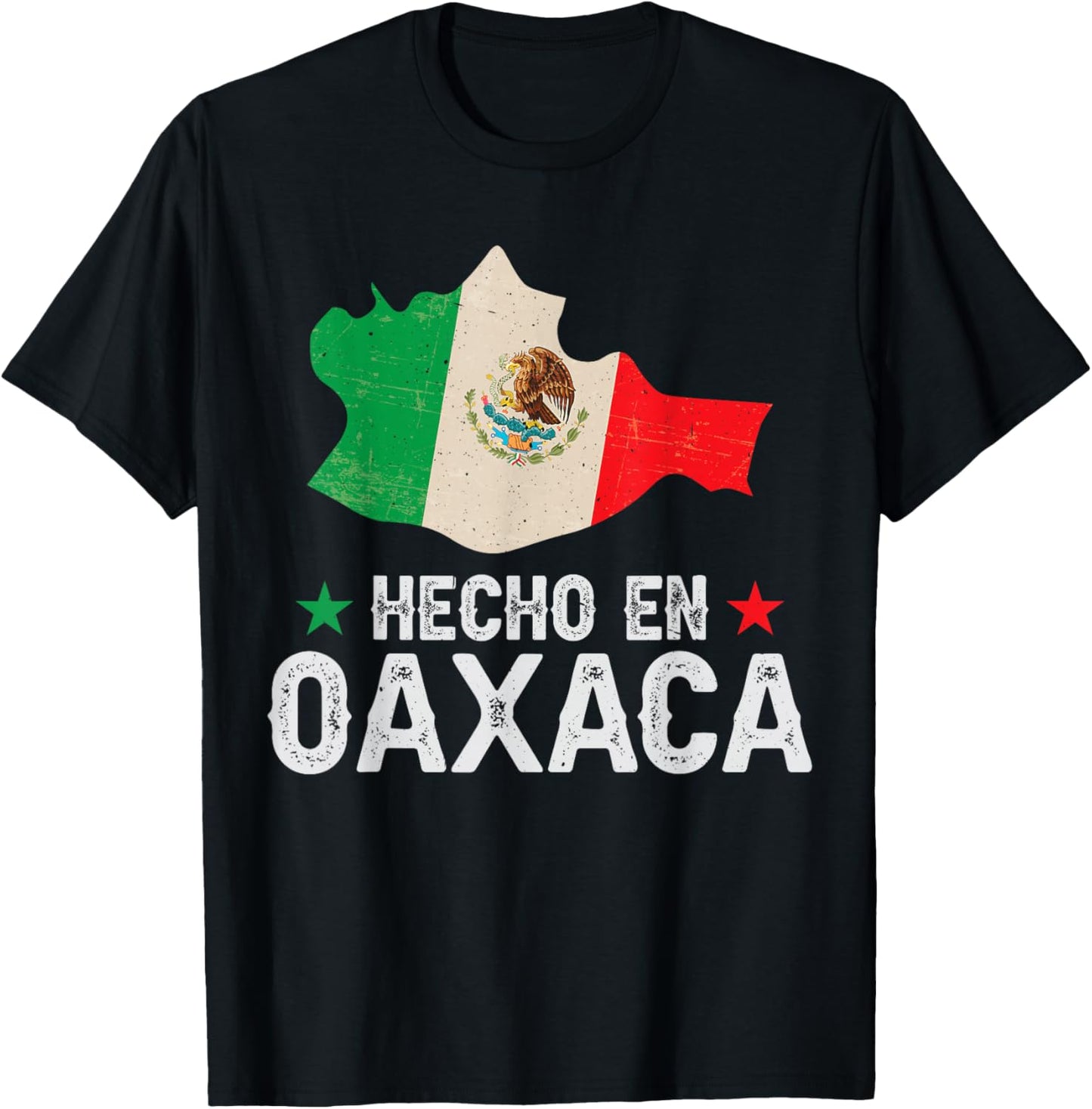 Hecho en Oaxaca Mexico - Proud Mexican - Oaxaca State T-Shirt - T-Shirt | Black