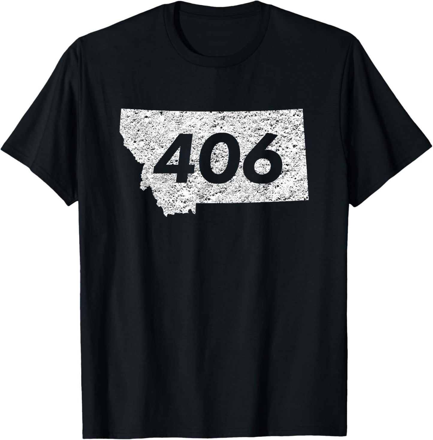 The Montana Moose Co Montana Retro Vintage Outdoors Mountain Graphic Design T-Shirt - T-Shirt | Black