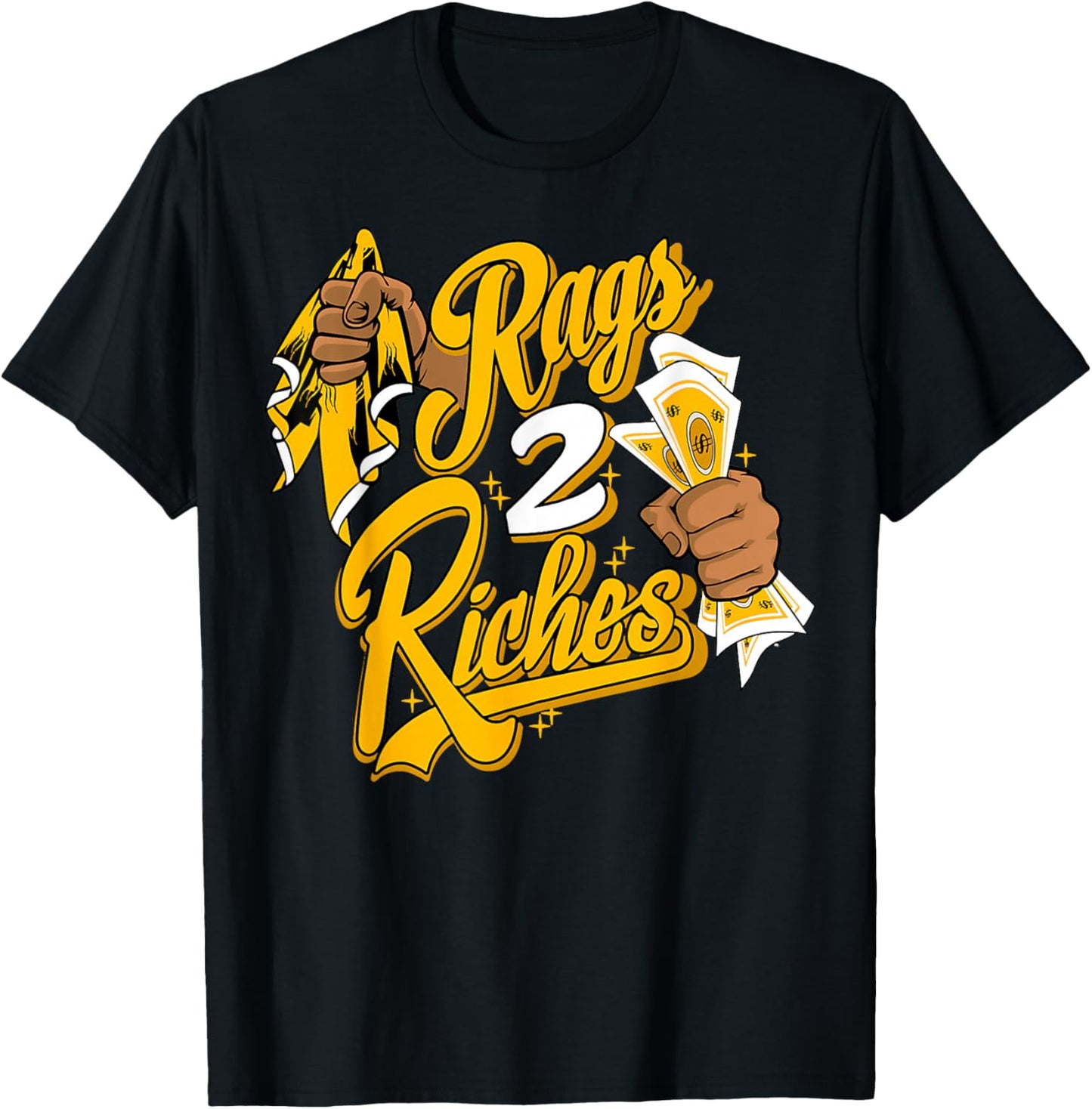 Retro 13 Del Sol Rag 2 Riches Streetwear Del Sol Pack of 13 T-Shirt - T-Shirt | Black