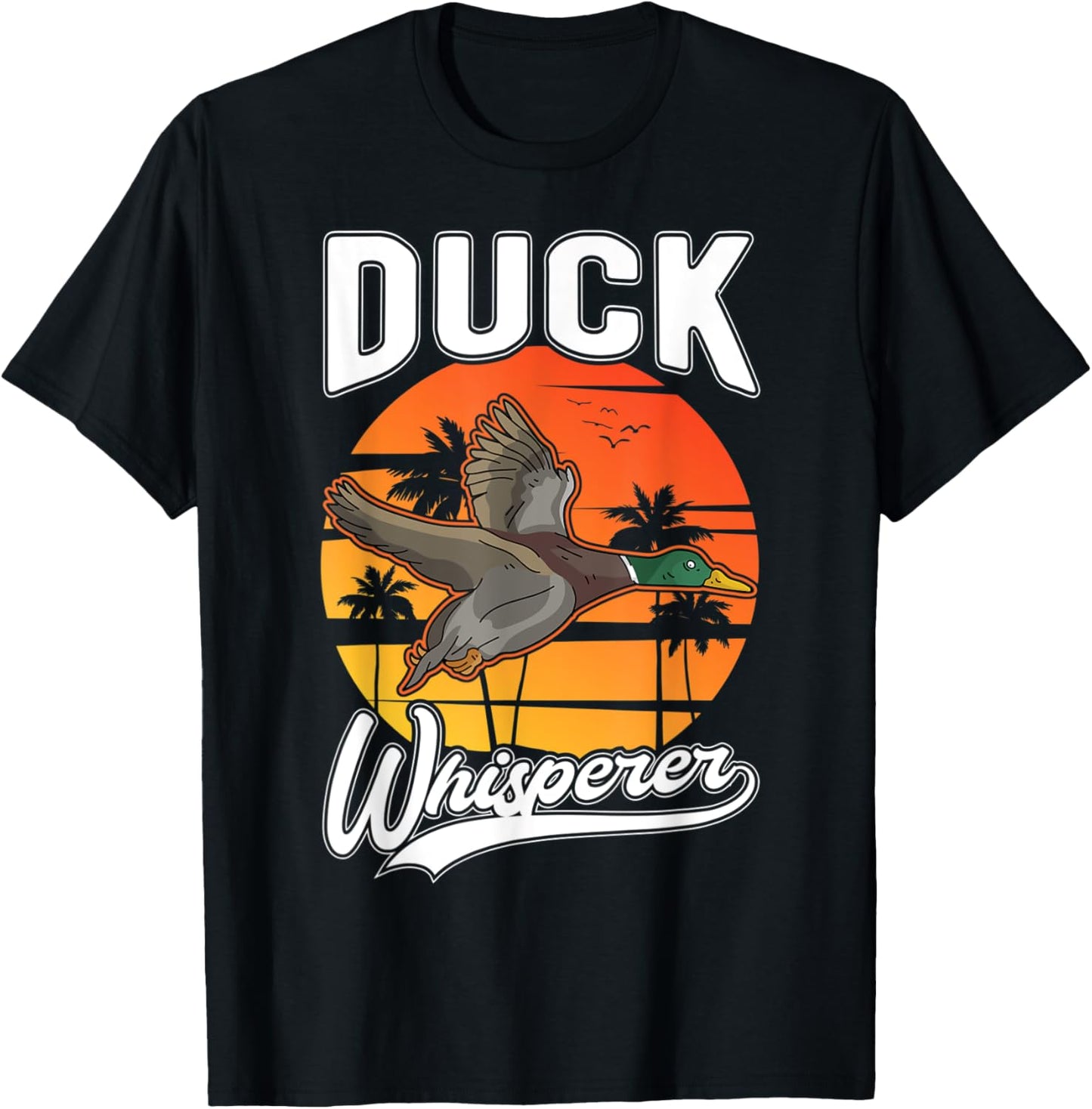 Duck Whisperer T-Shirt - T-Shirt | Black