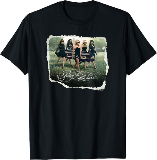 Pretty Little Liars Casket Bearer Group Photo T-Shirt - T-Shirt | Black