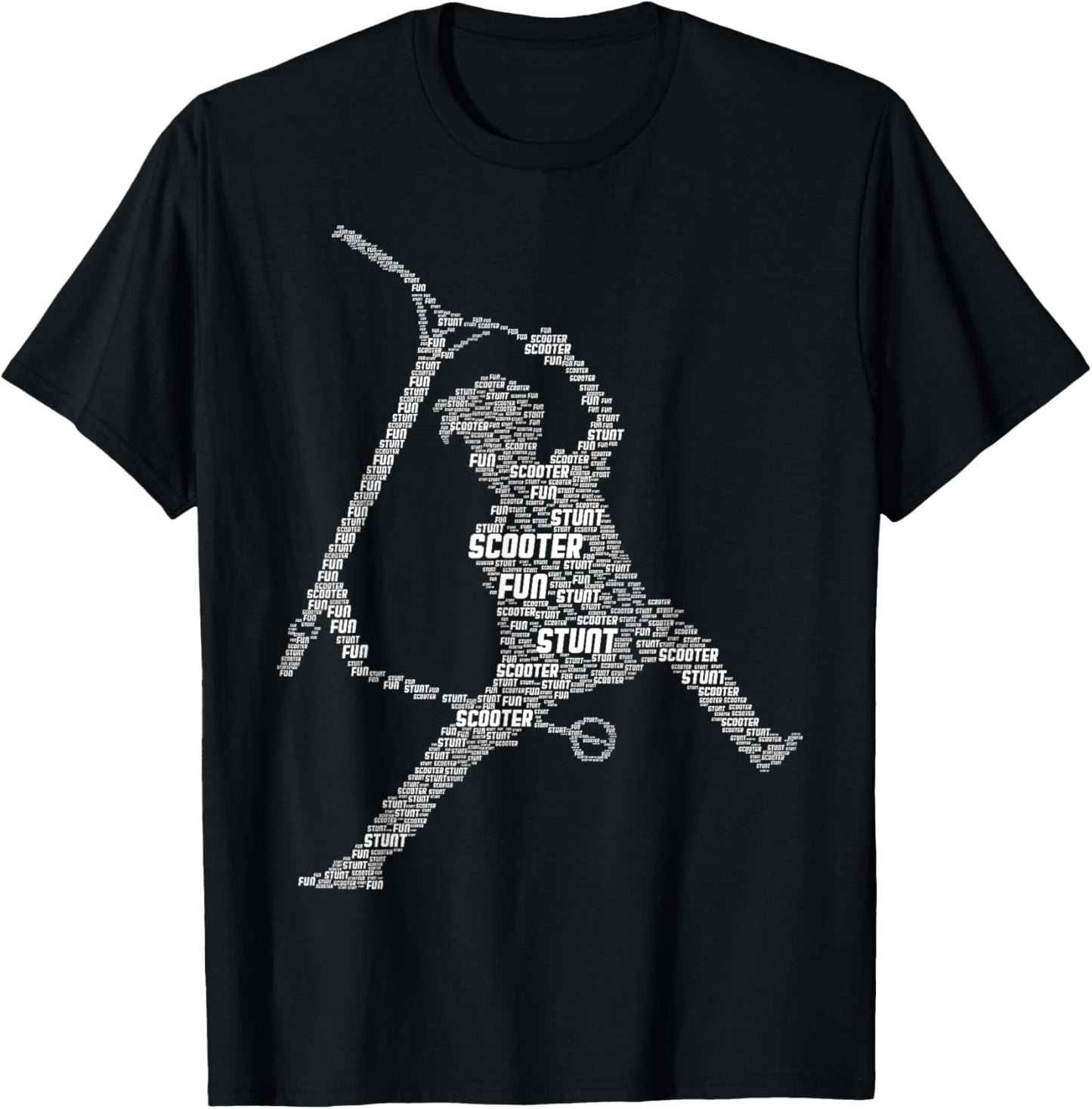 Scooter Tricks E-Scooter Rider Boys Youth Kids T-Shirt - T-Shirt | Black