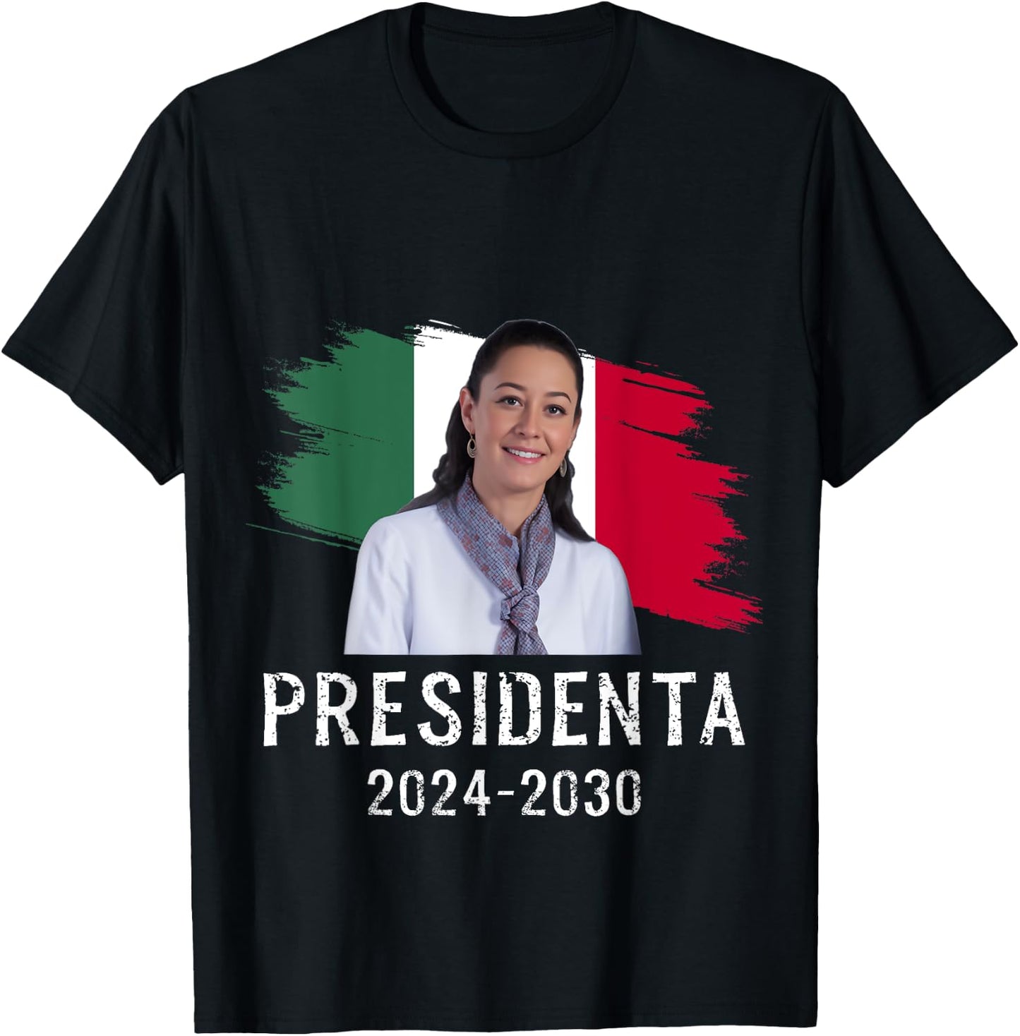 Claudia Sheinbaum Presidenta Mexican President T-Shirt - T-Shirt | Black