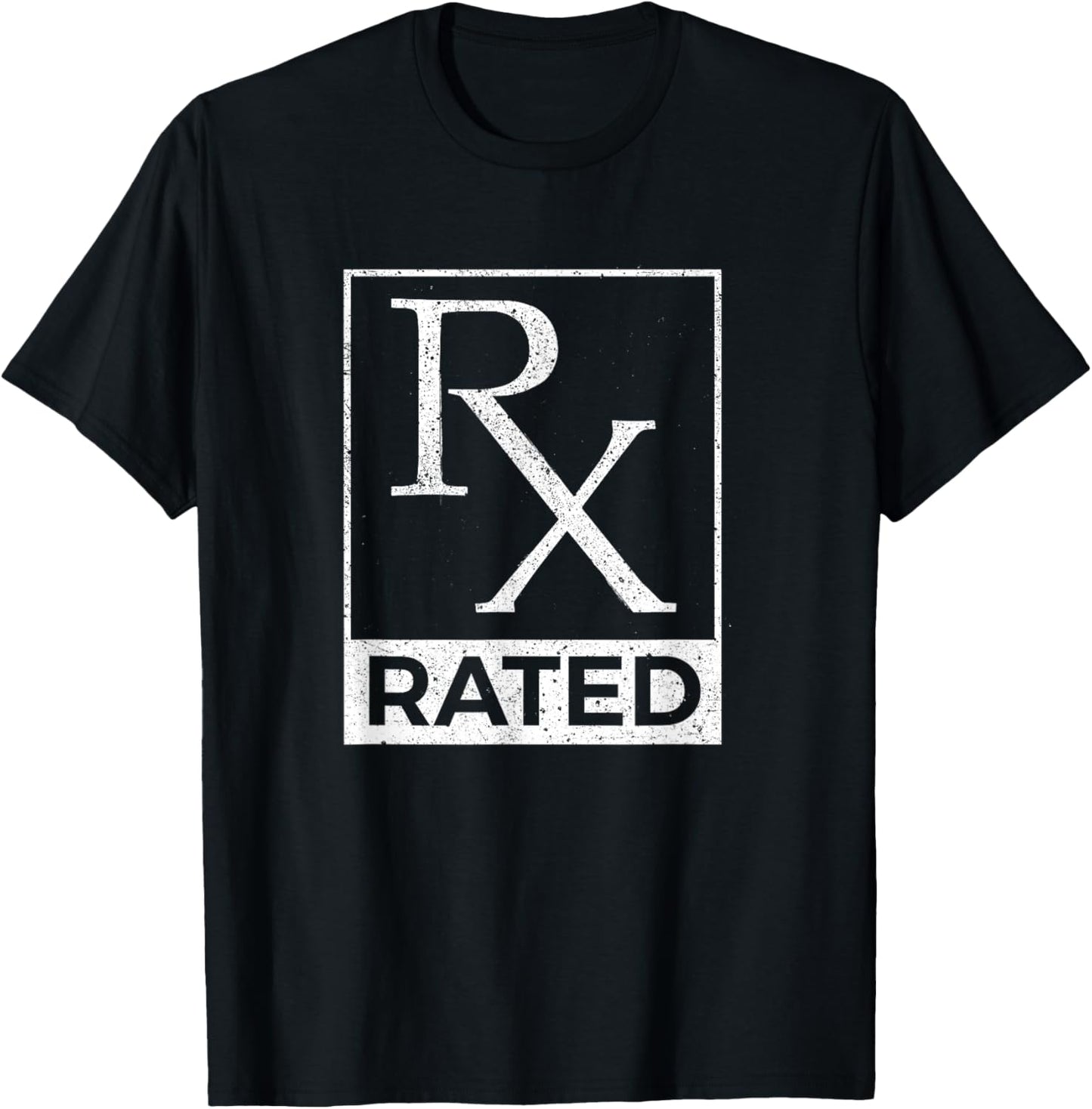 RX Rated - Pharmacology Pharmacist Medical Student T-Shirt - T-Shirt | Black