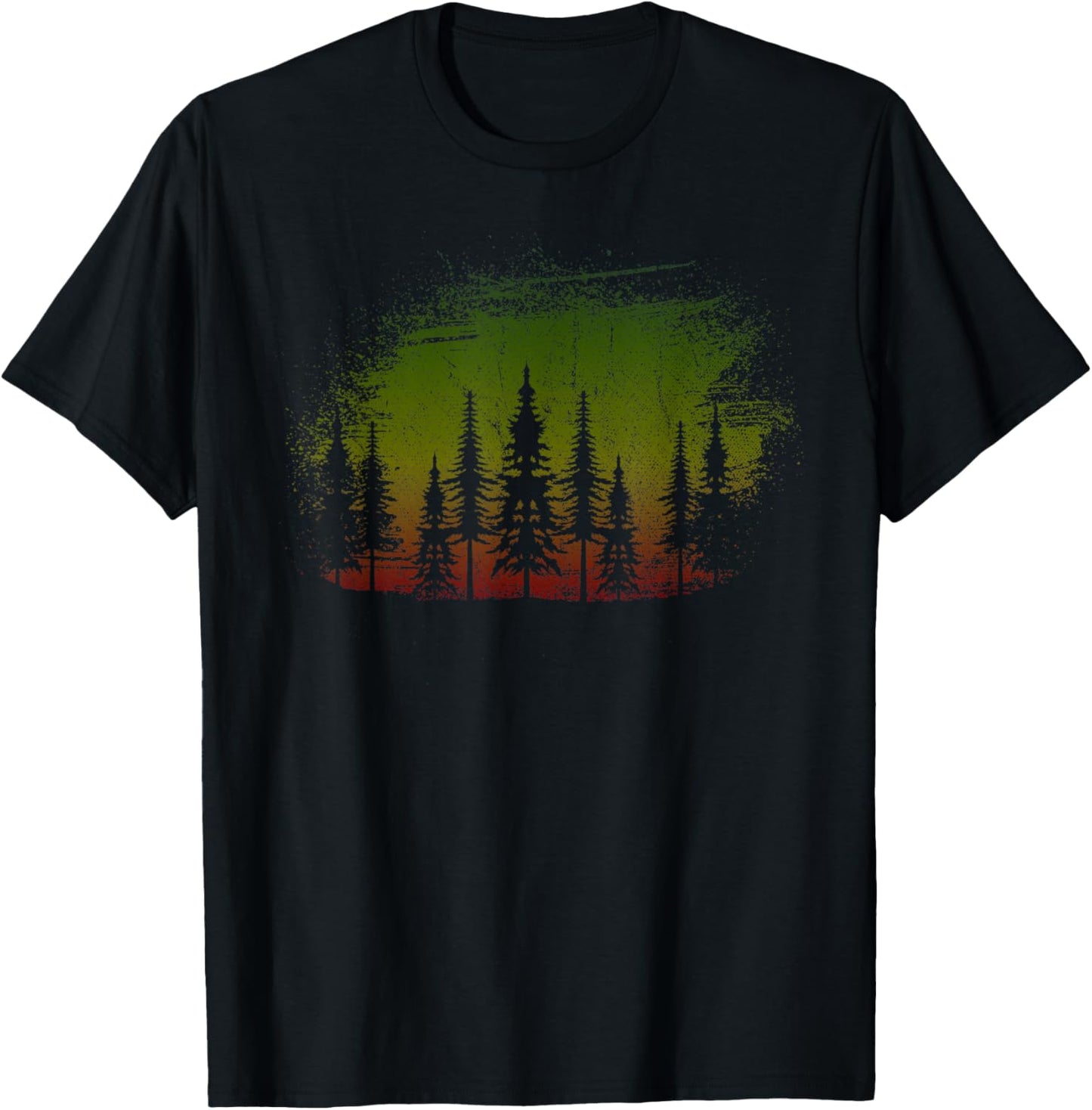 Wildlife Nature Lover Forest Trees Outdoor Nature T-Shirt - T-Shirt | Black