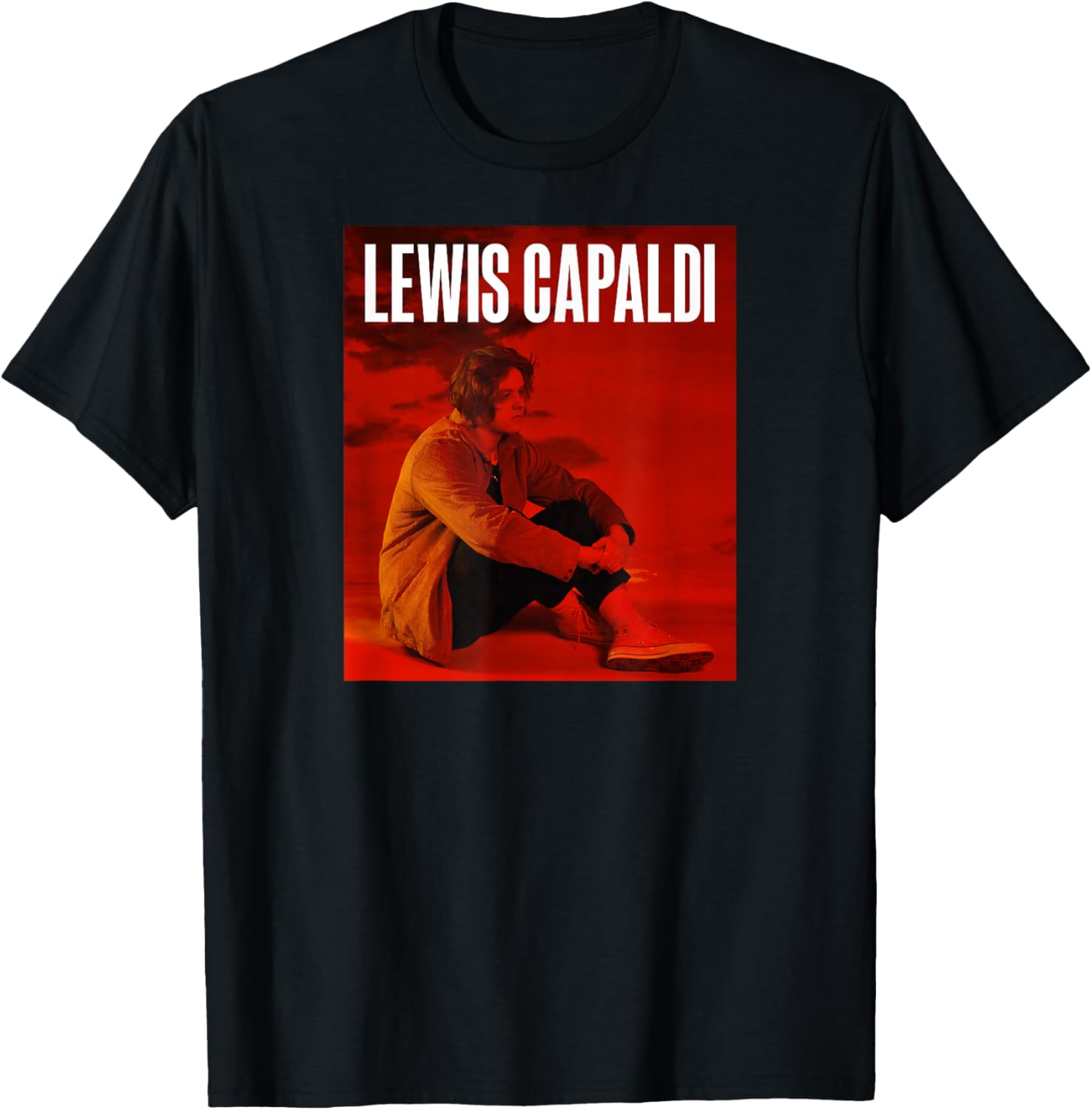 Lewis Capaldi - Album Cover T-Shirt - T-Shirt | Black