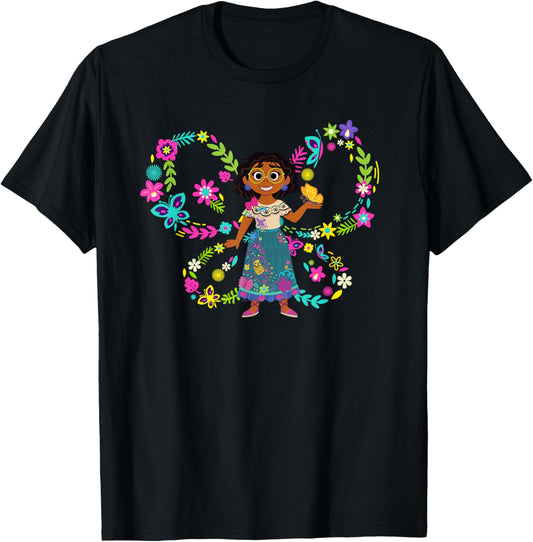 Disney Encanto Mirabel Madrigal Big Butterfly T-Shirt - T-Shirt | Black