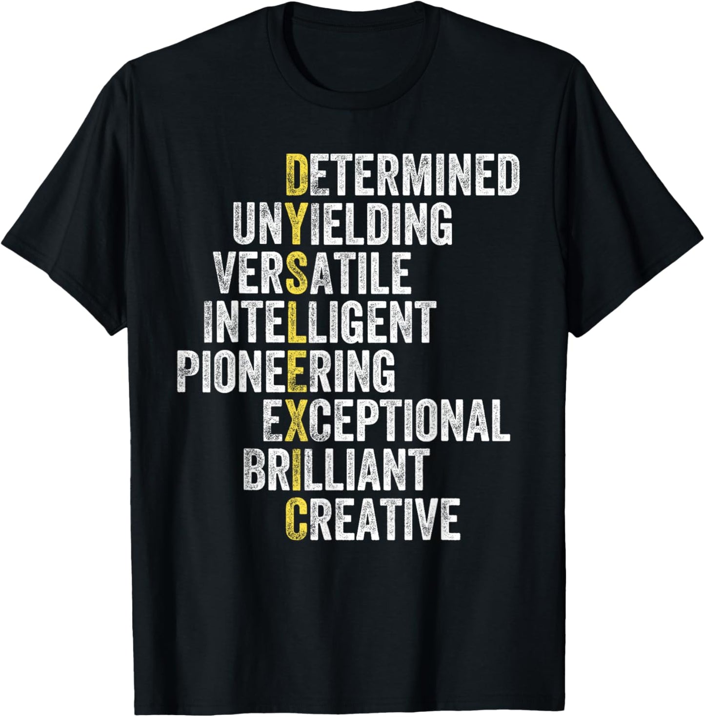 Dyslexic Therapy Shirt Adult Funny Therapist Squad Dyslexia T-Shirt - T-Shirt | Black