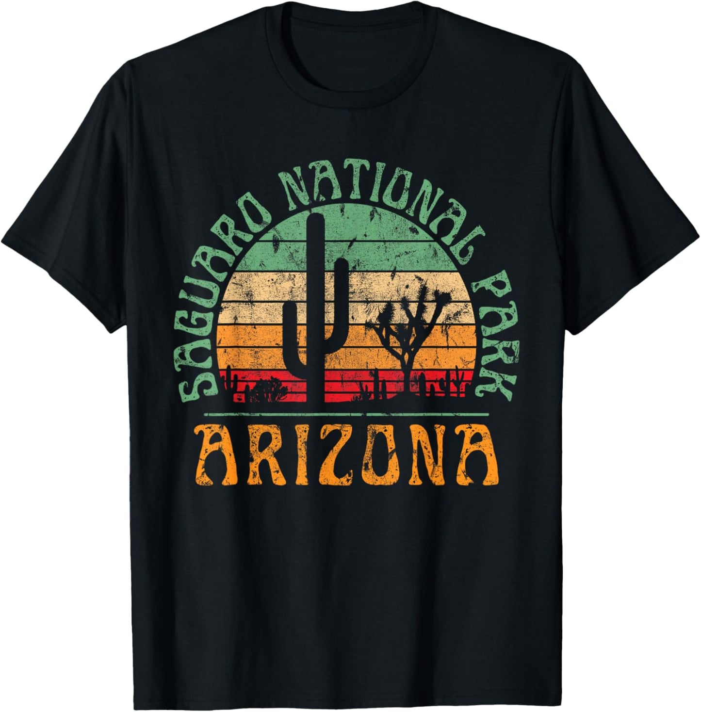 Saguaro National Park T-Shirt - T-Shirt | Black