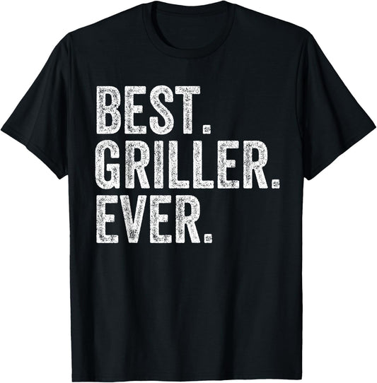 Best BBQ Grill Lover Griller Funny Grilling T-Shirt - T-Shirt | Black