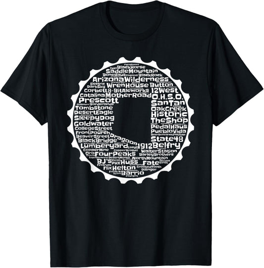 Drink Local Arizona Breweries T-Shirt - T-Shirt | Black