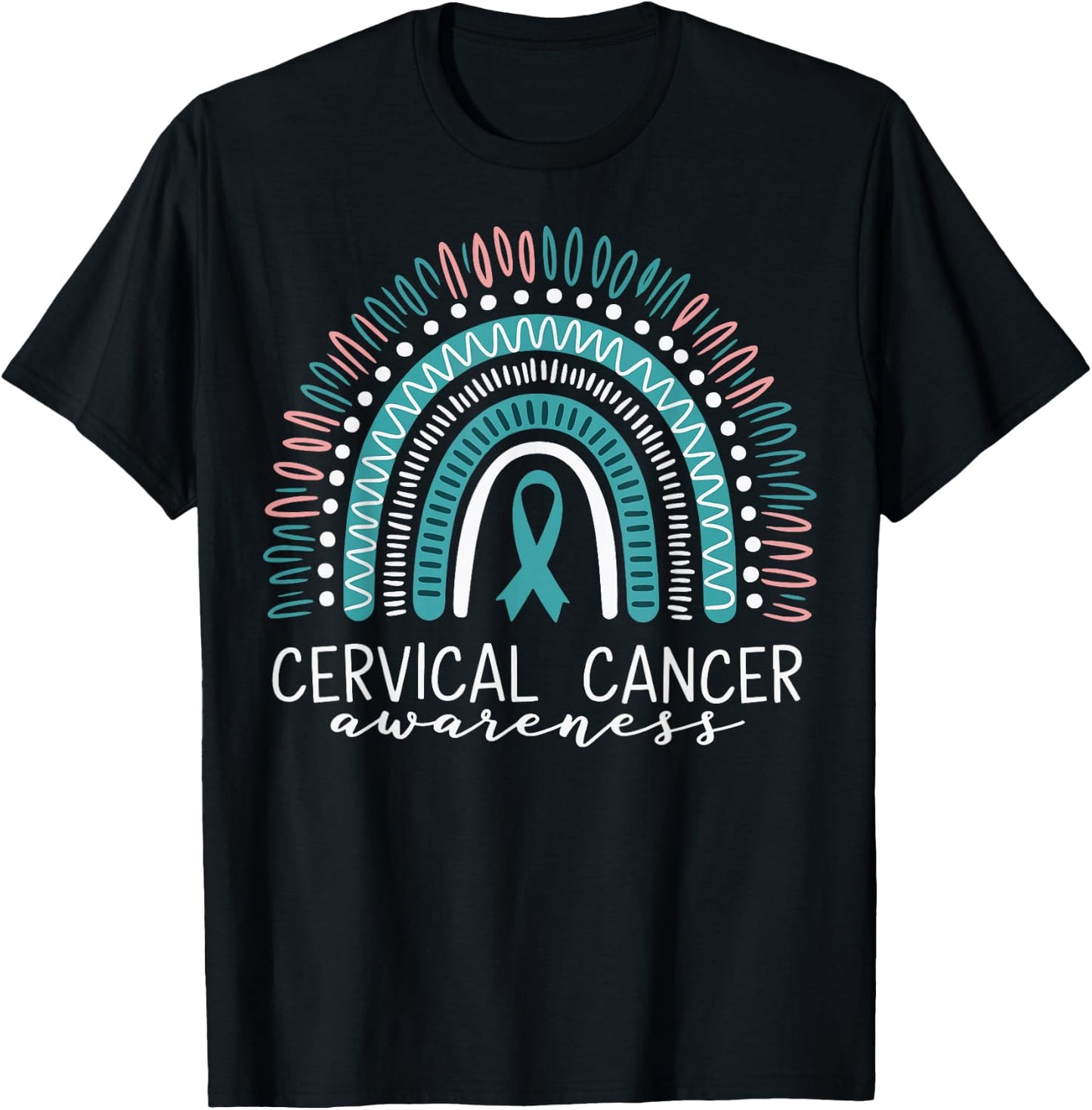 Cervical Cancer Awareness T-Shirt - T-Shirt | Black