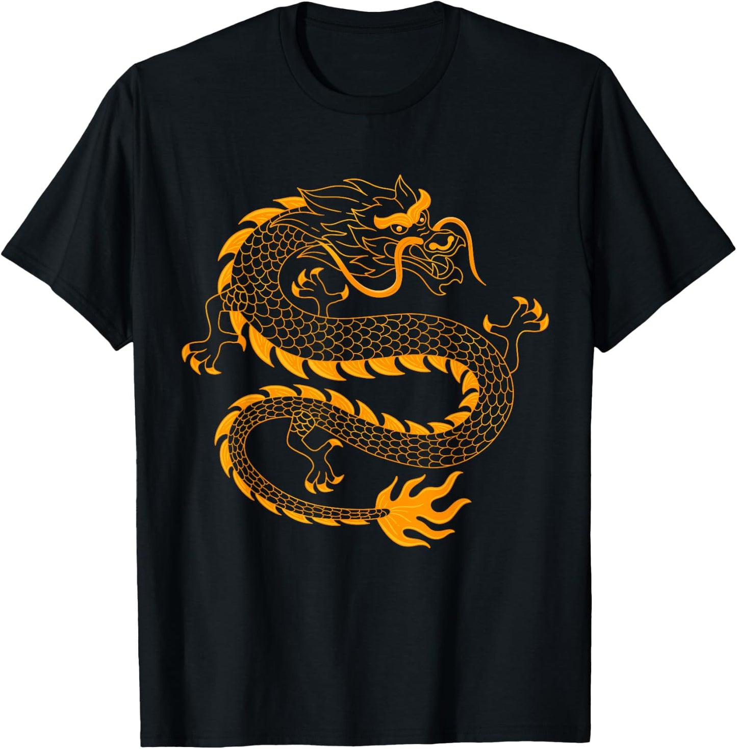 Dragons Mythical Creatures Beasts and Fantasy Lovers Dragon T-Shirt - T-Shirt | Black