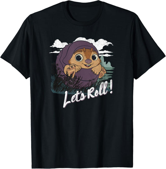 Disney Raya And The Last Dragon Tuk Tuk Let's Roll! T-Shirt - T-Shirt | Black