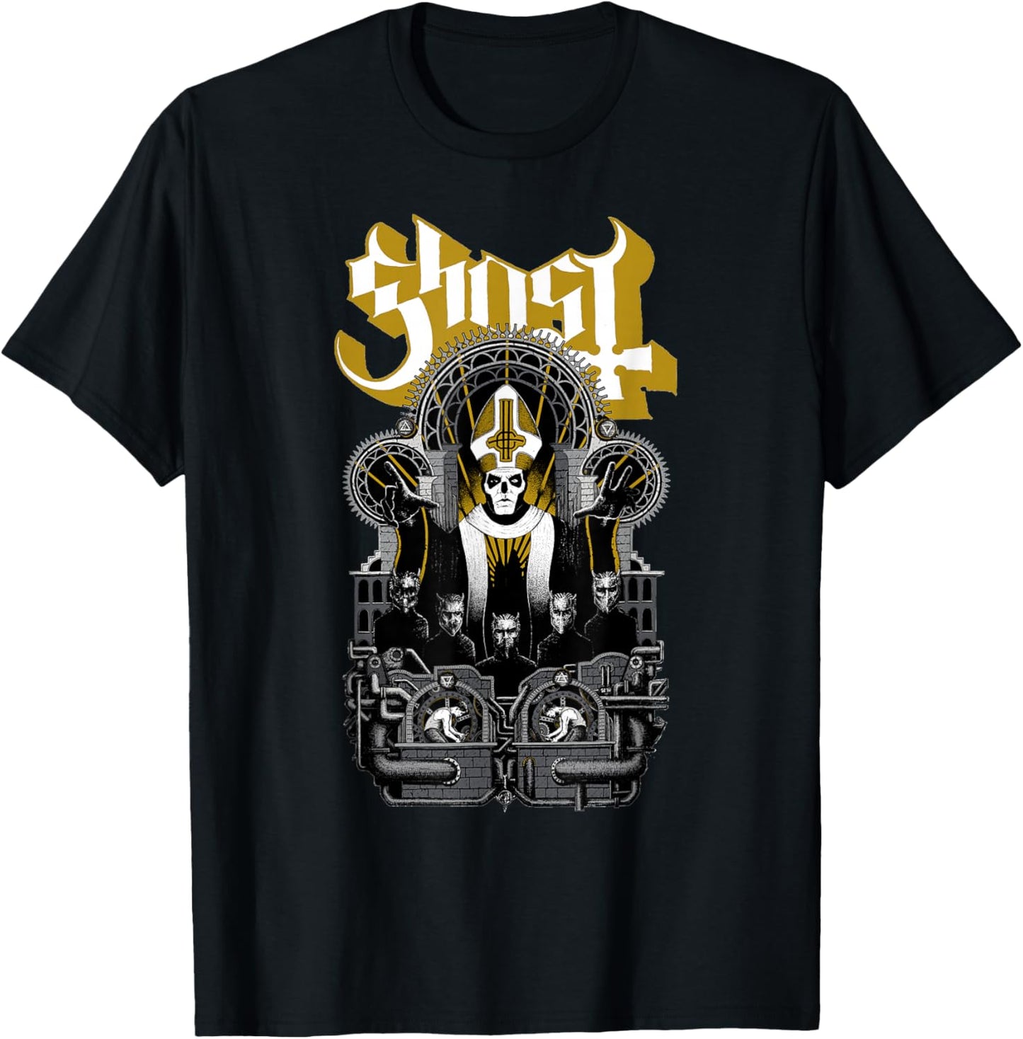 Ghost – Wegner Gold T-Shirt - T-Shirt | Black