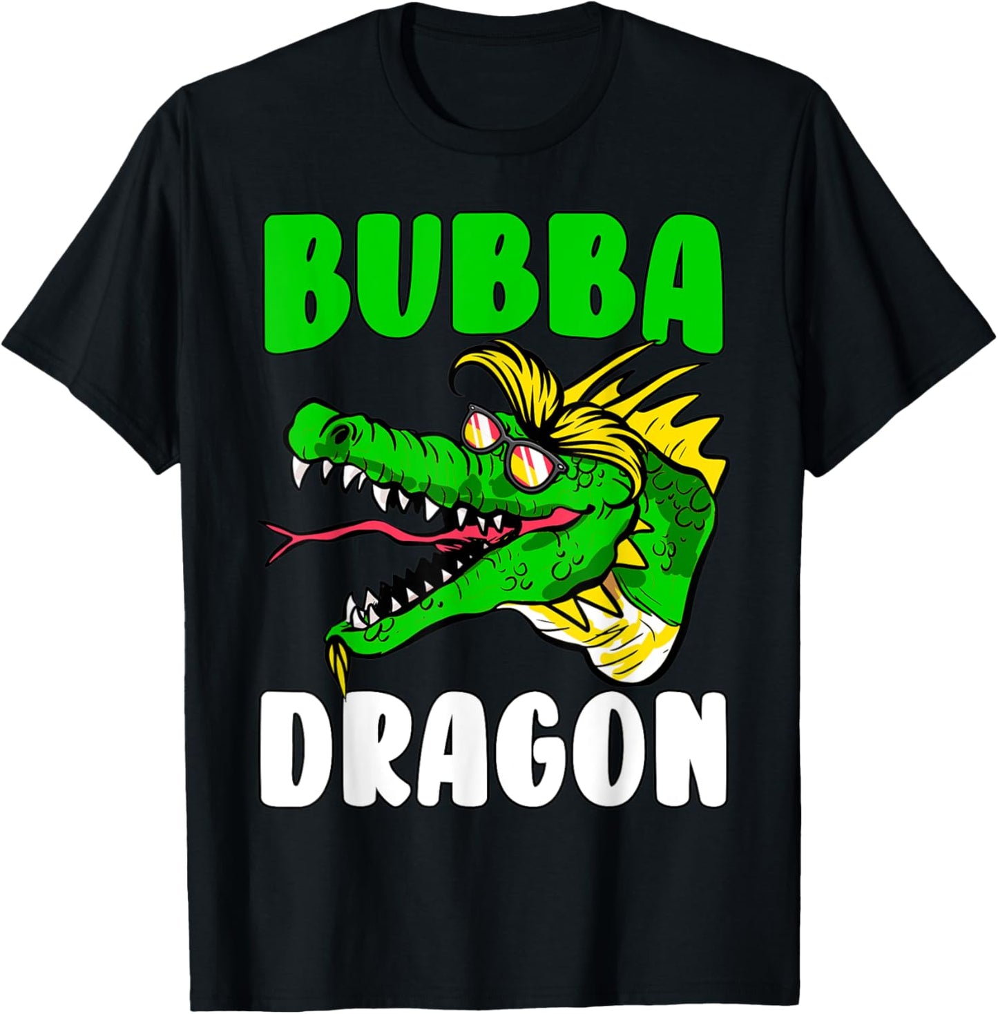 Bubba Dragon Lover Mother's Day T-Shirt - T-Shirt | Black