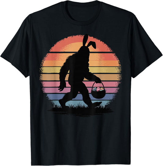 Easter Bigfoot T-Shirt - T-Shirt | Black