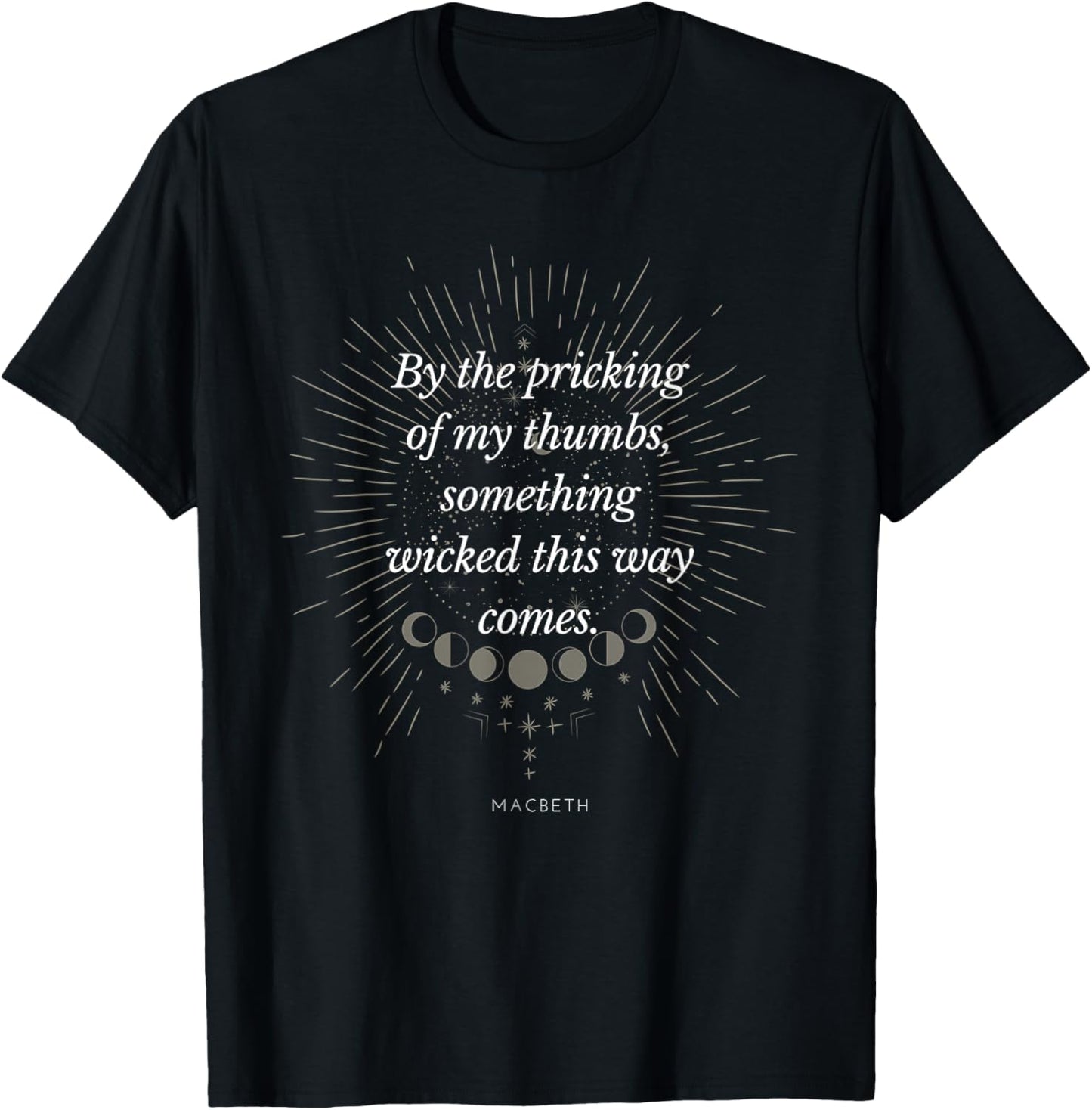 by The Pricking of My Thumbs Something Wicked... Macbeth T-Shirt - T-Shirt | Black