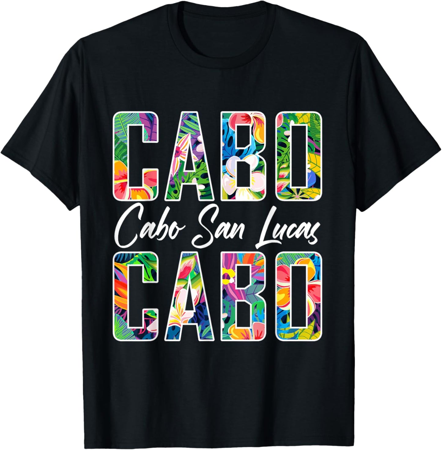 Cabo San Lucas Shirt Cabo Souvenirs Cabo T Shirts Beach T-Shirt - T-Shirt | Black