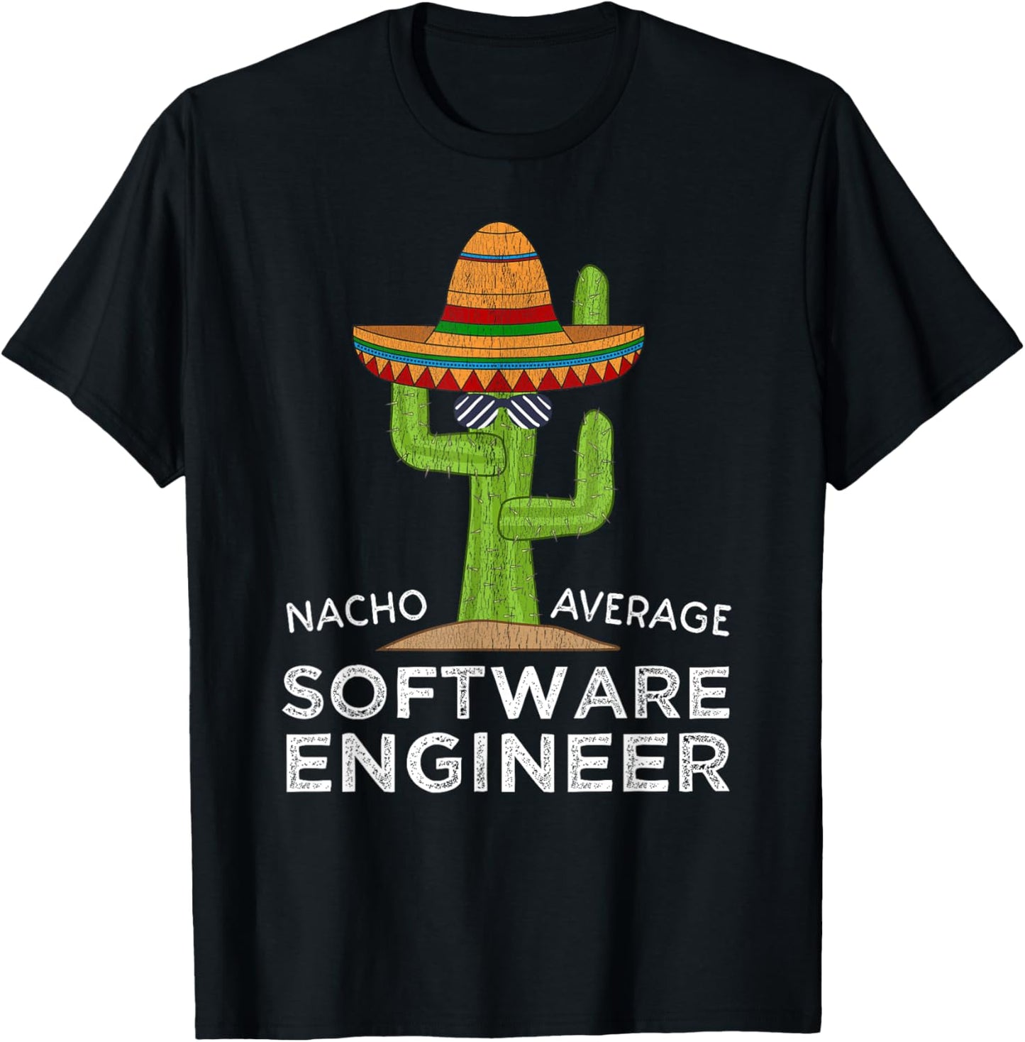 Funny Software Engineering Engineer T-Shirt - T-Shirt | Black