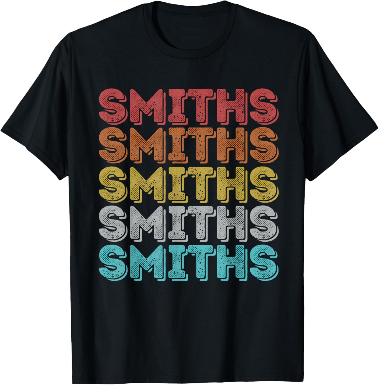 Vintage Retro Smiths T-Shirt - T-Shirt | Black